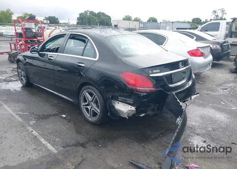 2020 Mercedes-Benz C 300 4Matic из США, поврежденный, VIN 55SWF8EB4LU329810